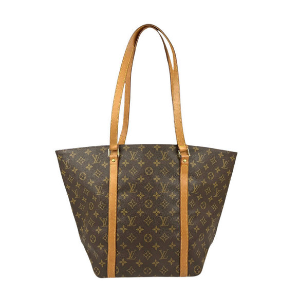 Louis Vuitton Monogram Bag Brown Sac Canvas Shoulder - Picture 1 of 5